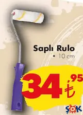 İZMİR FIRÇA SAPLI RULO 10 CM İZMİR FIRÇA SAPLI RULO 10 CM